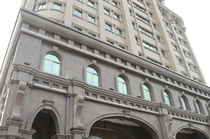 歐式風格干掛石材幕墻的一些常識