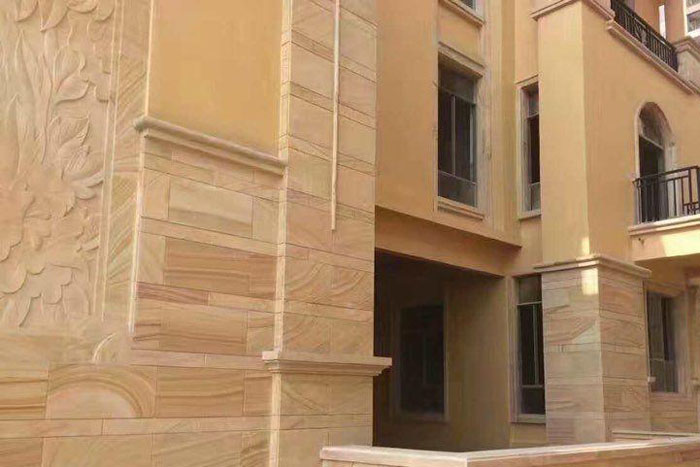 砂巖石材如何運用在建筑裝修