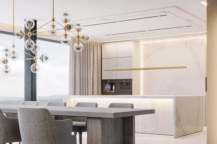 家庭不同地方裝修如何選用大理石裝飾?