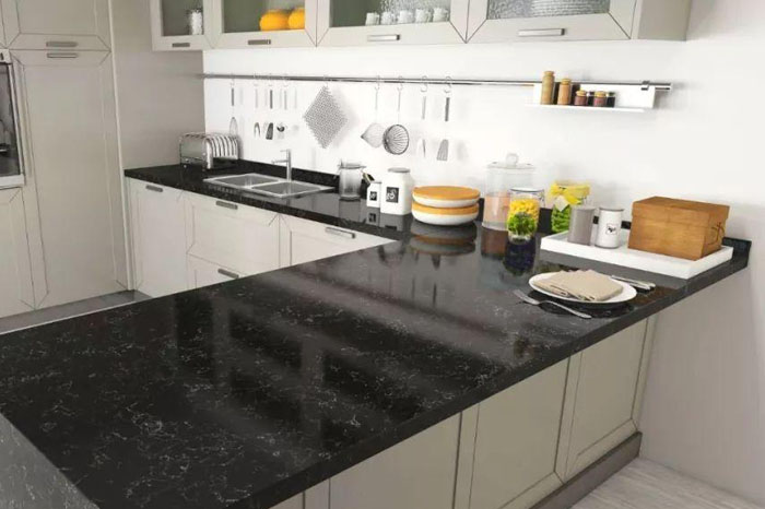 石英石臺(tái)面變形翹起的原因!