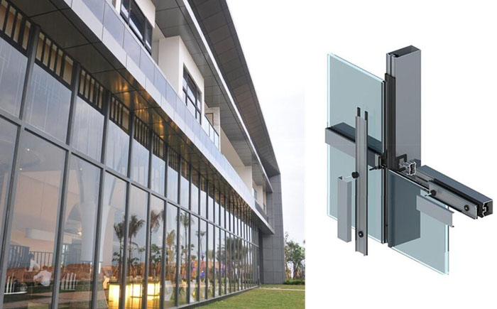 框架式(元件式)玻璃幕墻