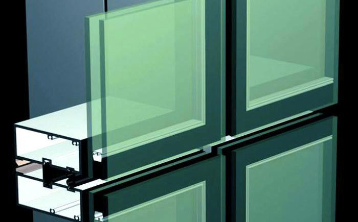 小單元式玻璃幕墻