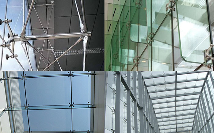 點駁接式玻璃幕墻