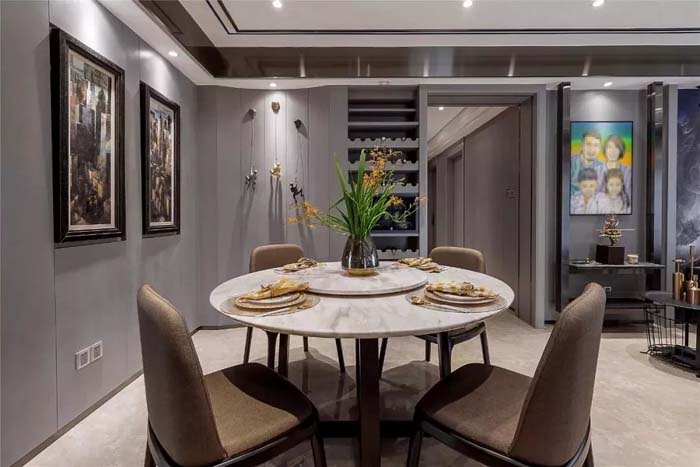 為何選用大理石做餐桌？大理石餐桌圖片欣賞